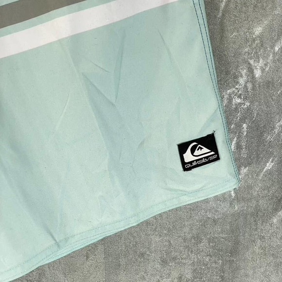 Quicksilver Men's Delph Blue Everyday Swell Vision 20" Pull-On Beach Short SZ 36 - Picture 8 of 13